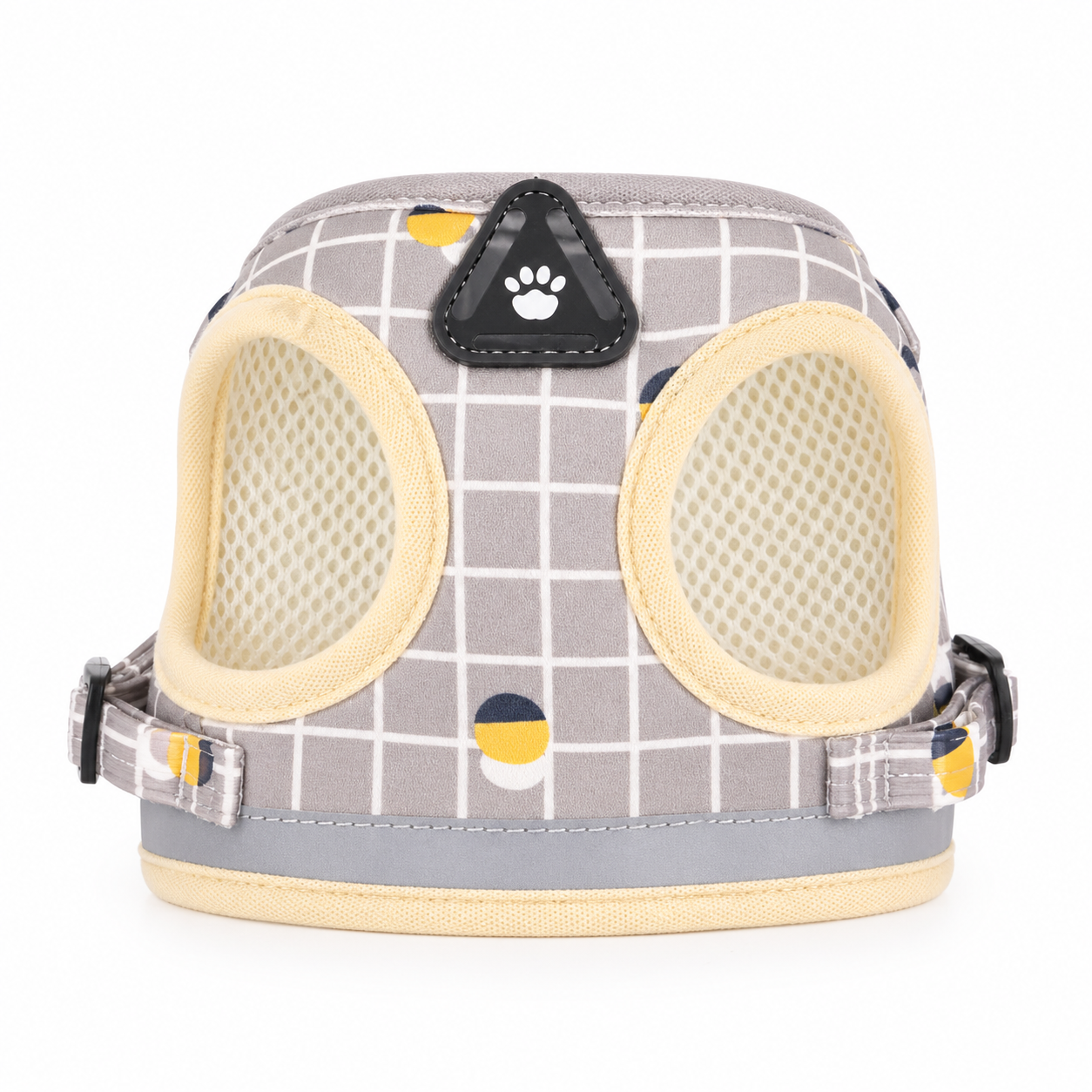 Purrela Trek Reflective Plaid Cat Harness & Leash Set