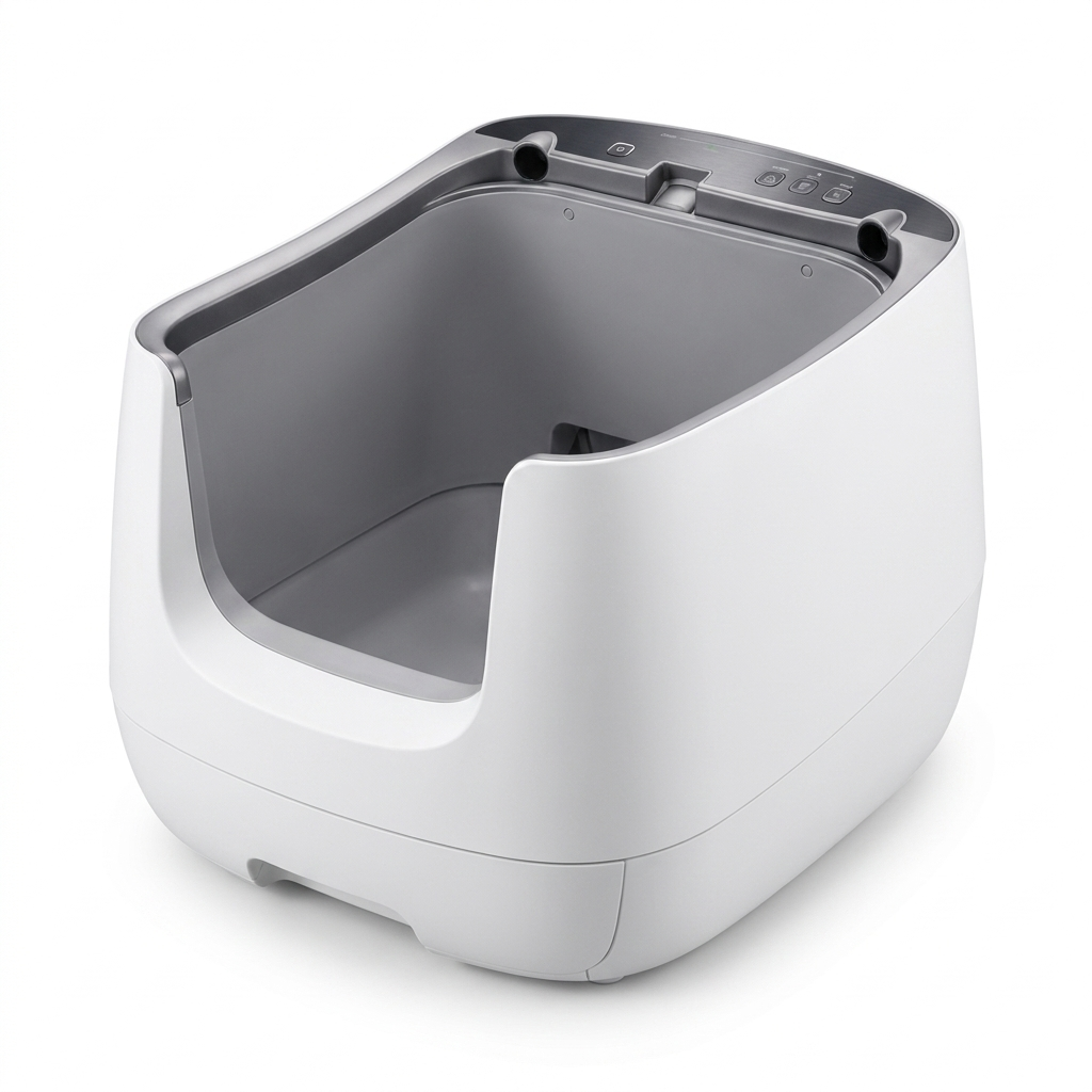 Purenest litter box open top with touch control panel