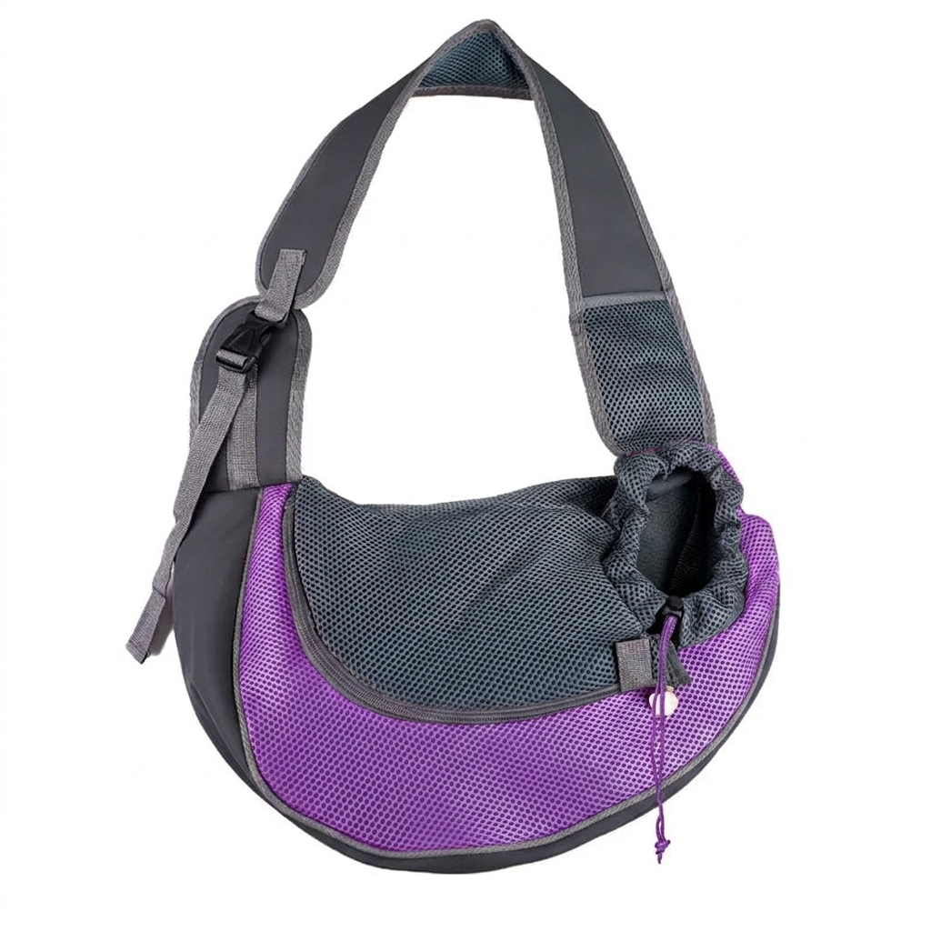 Cradle cat sling carrier Purple