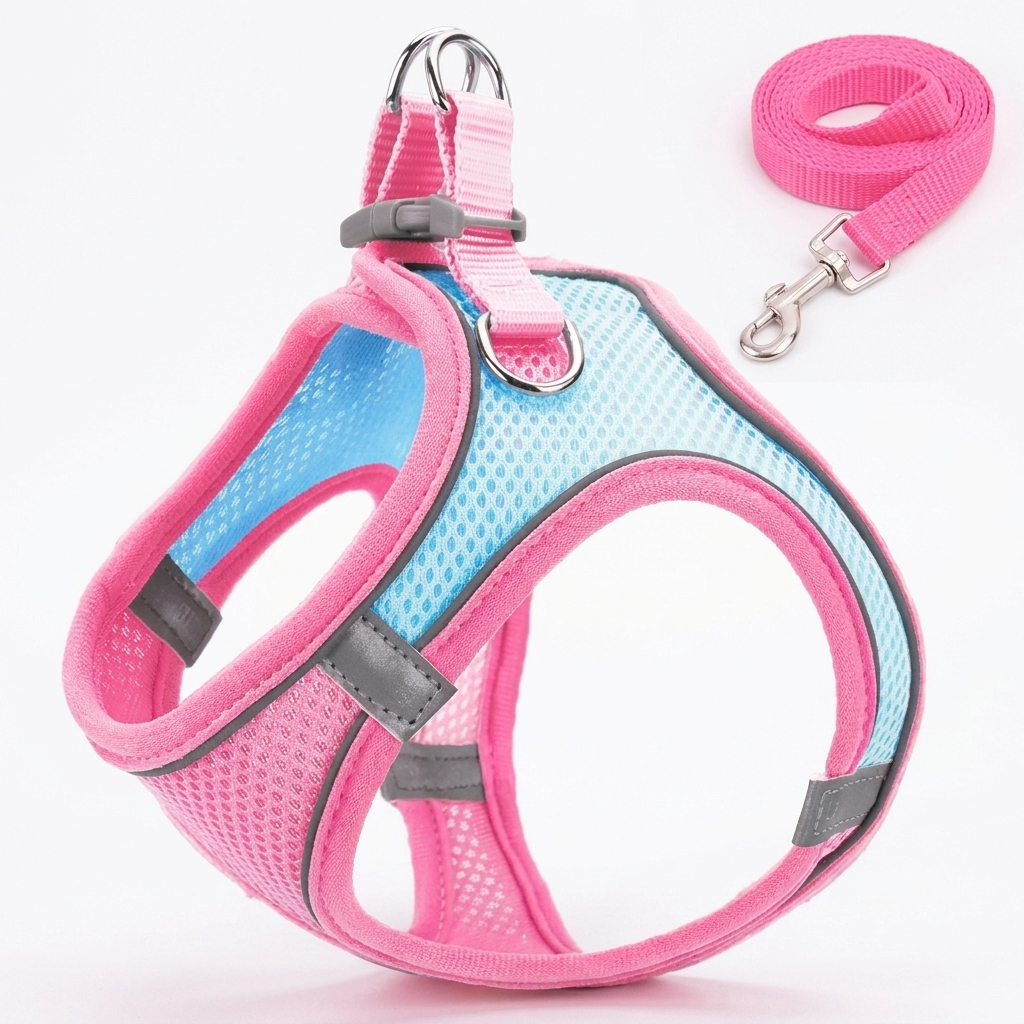 Halo cat harness - Blend Pink