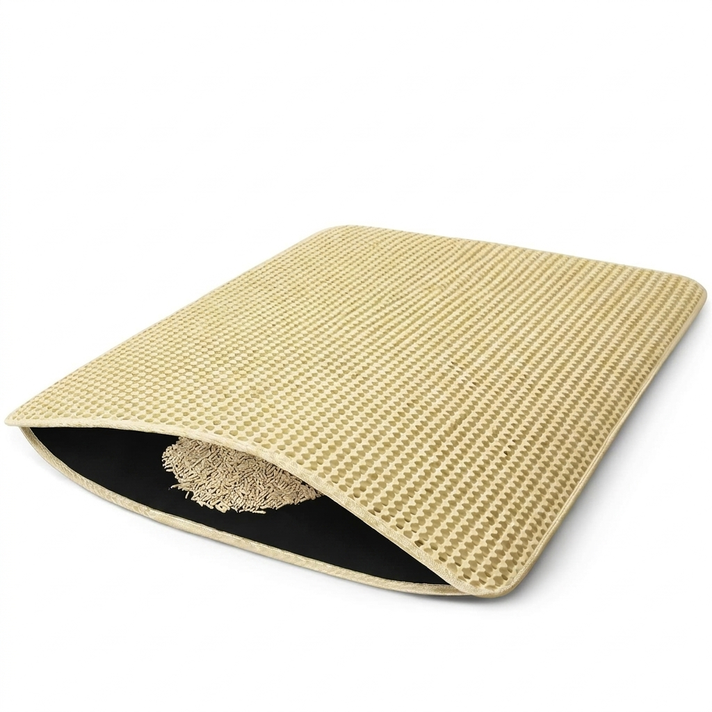 Pebble cat litter mat - Khaki