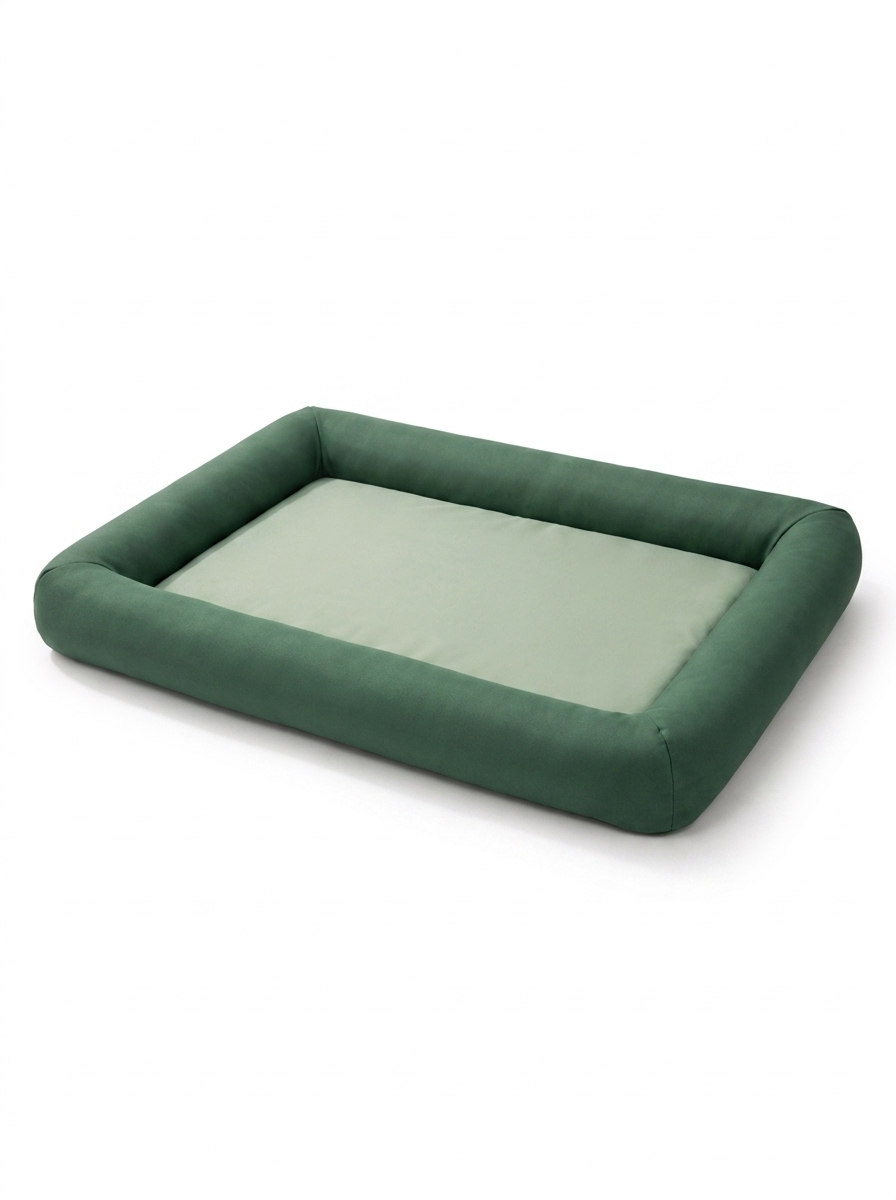 Breeze Cooling Cat Bed in Double Green
