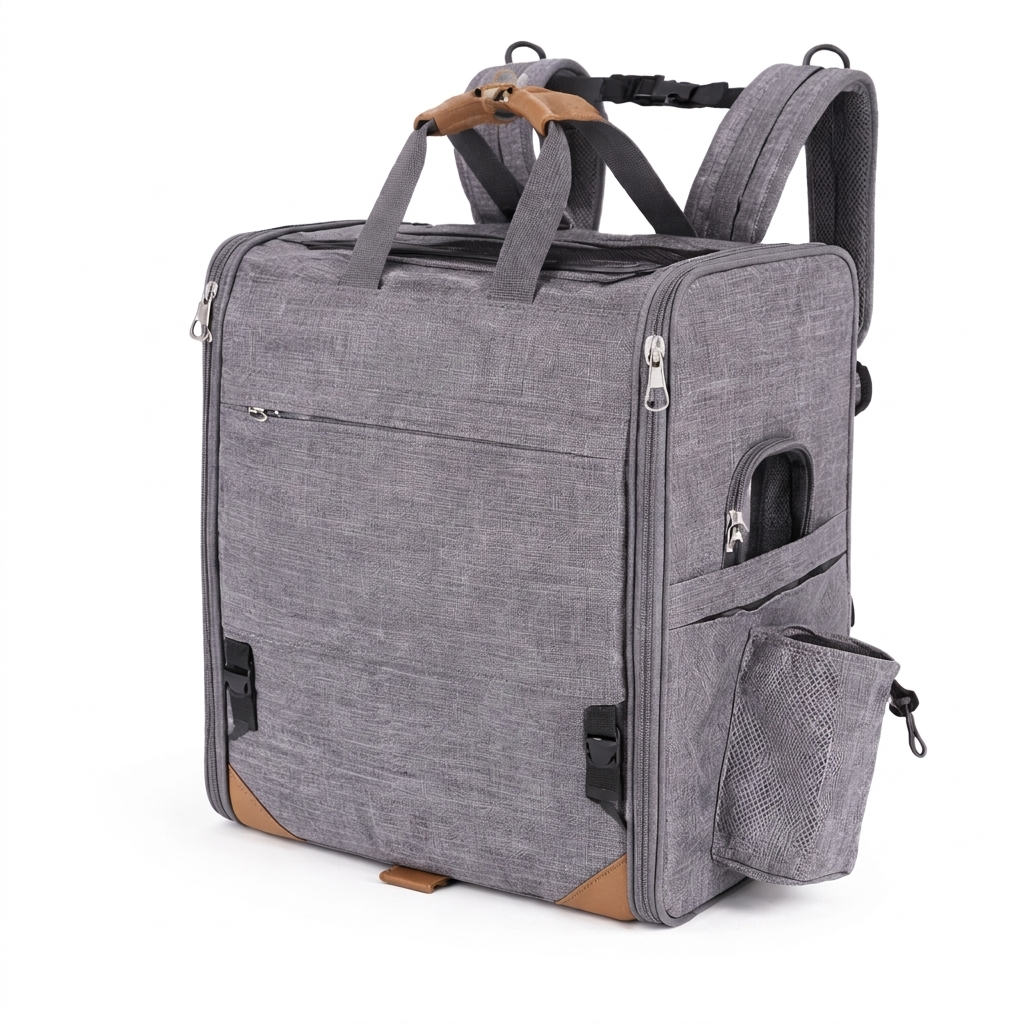 Nomad cat backpack carrier in grey