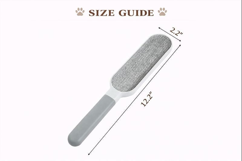 Purrela Whisk Double-Sided Cat Hair Remover — Size guide