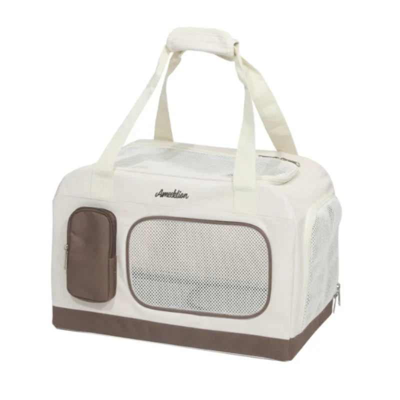Caravan Top Carrier Bag with side mesh ventilation window
