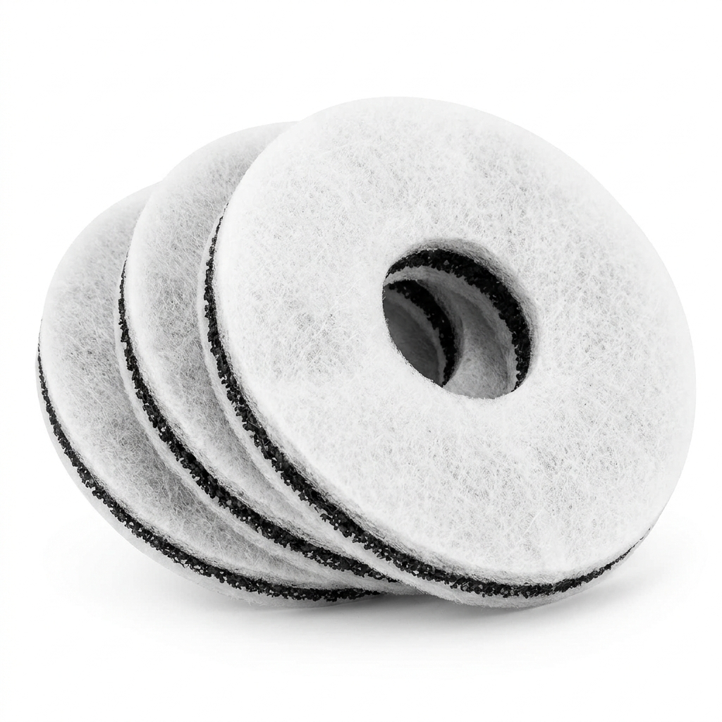 Springwell fountain replacement filters 3-pack on white background