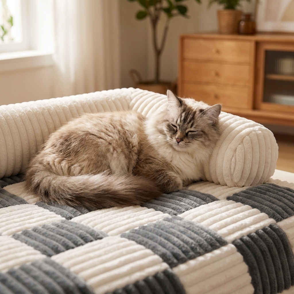 HER SPOT, YOUR CLEAN SOFA