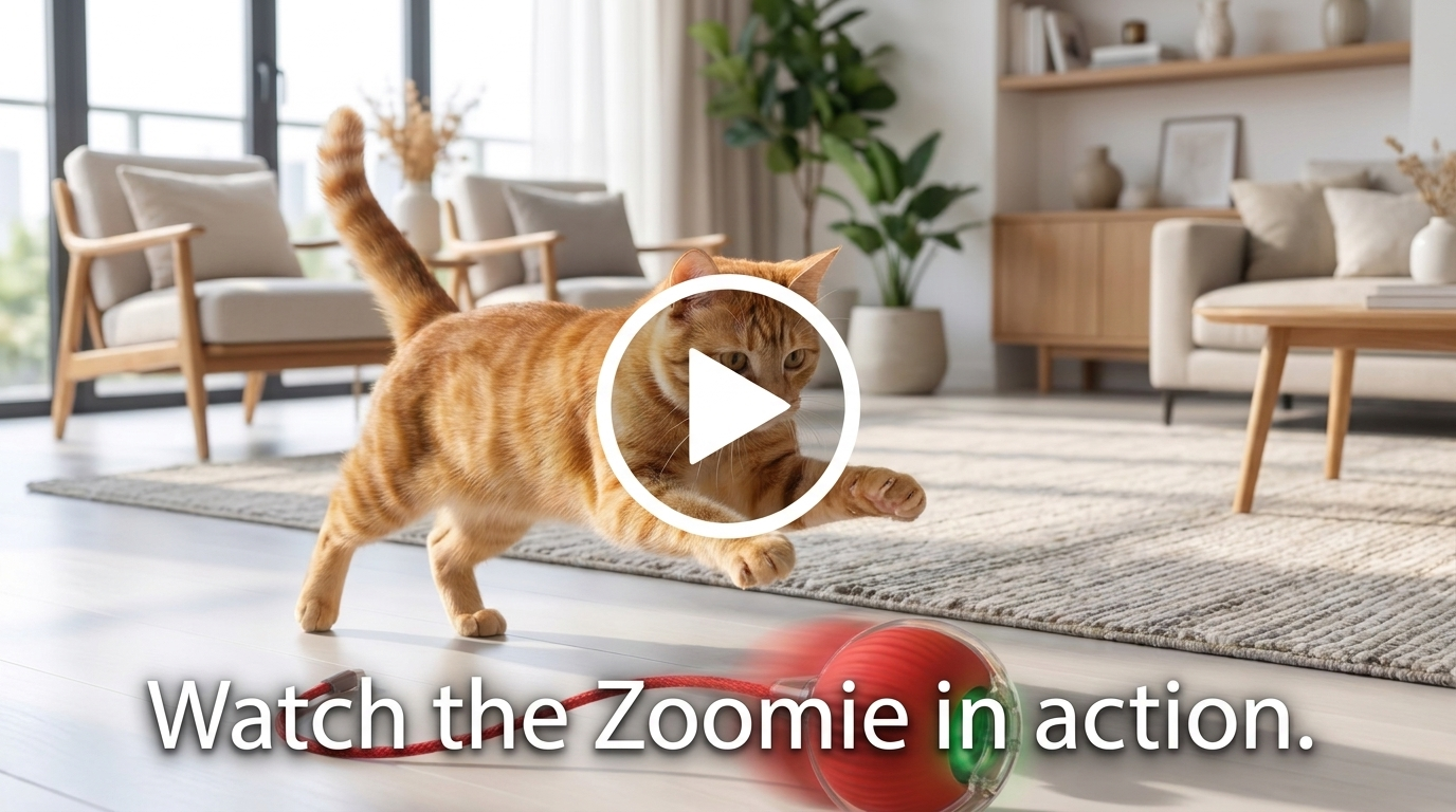 Watch the Zoomie in action video cover