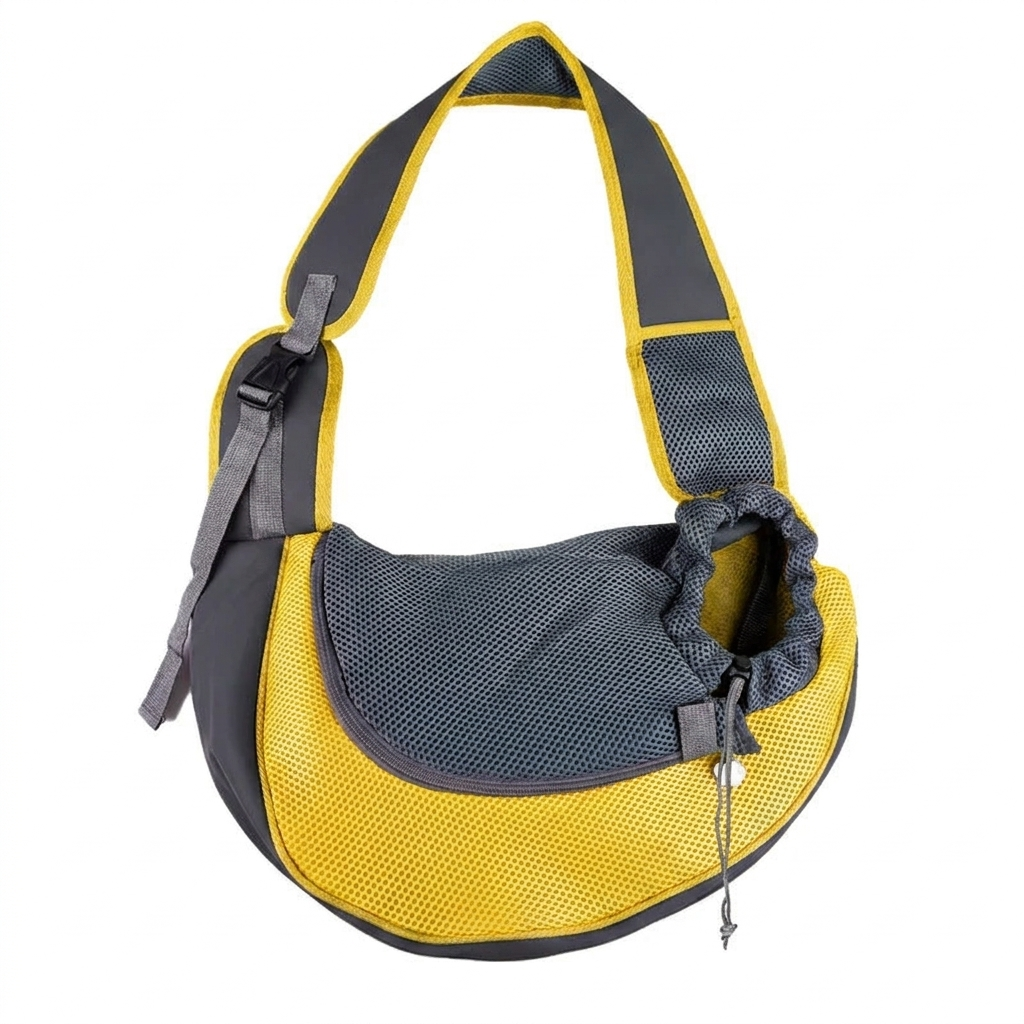 Cradle cat sling carrier Yellow