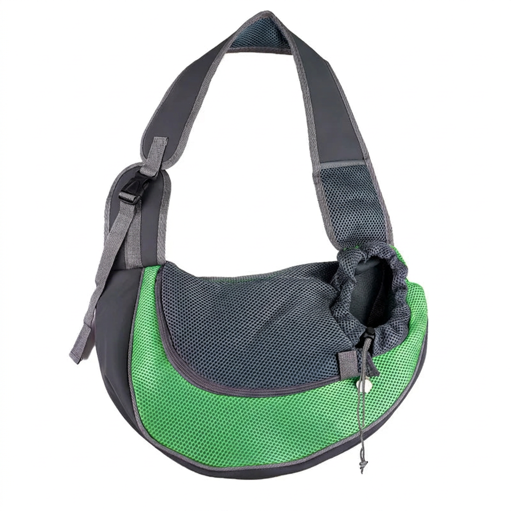 Cradle cat sling carrier Green