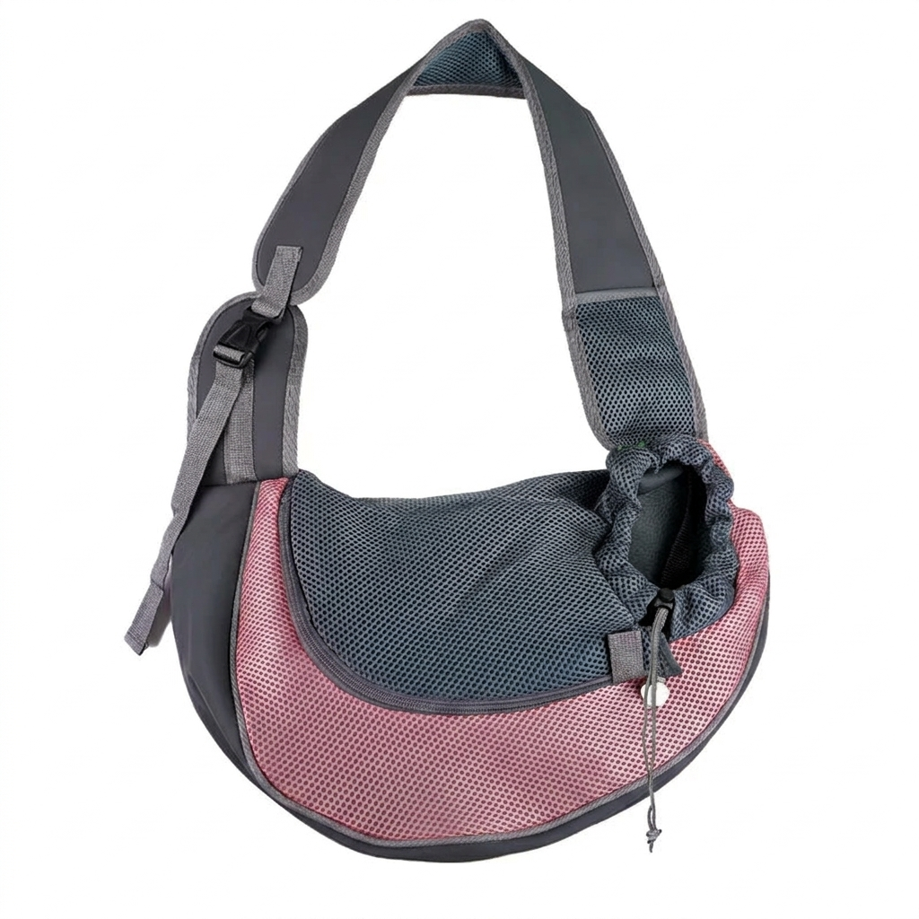 Cradle cat sling carrier Rose