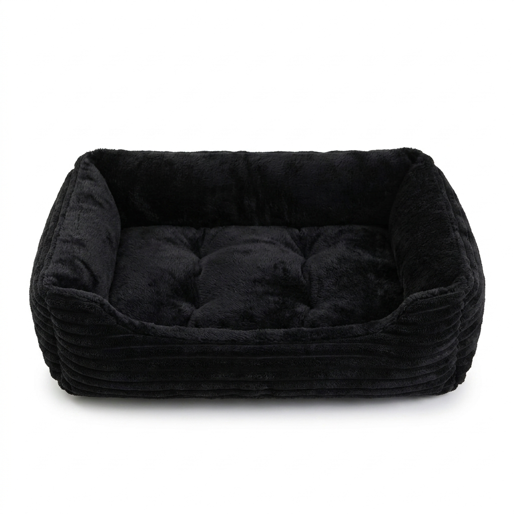 Haven calming cat sofa bed in Black