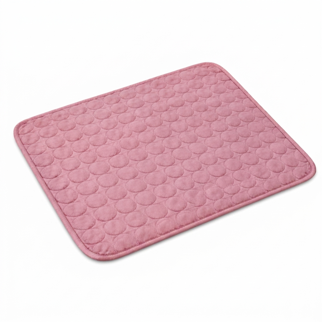 Frost cooling cat mat in Pink