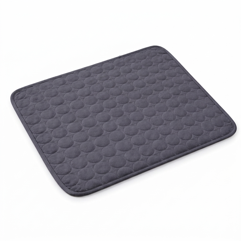 Frost cooling cat mat in Dark Grey
