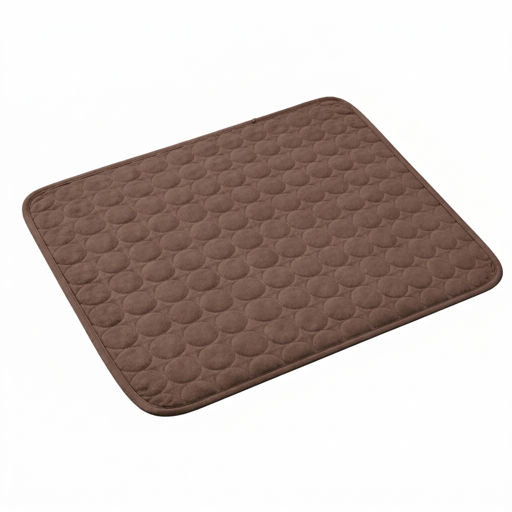 Frost cooling cat mat in Coffee