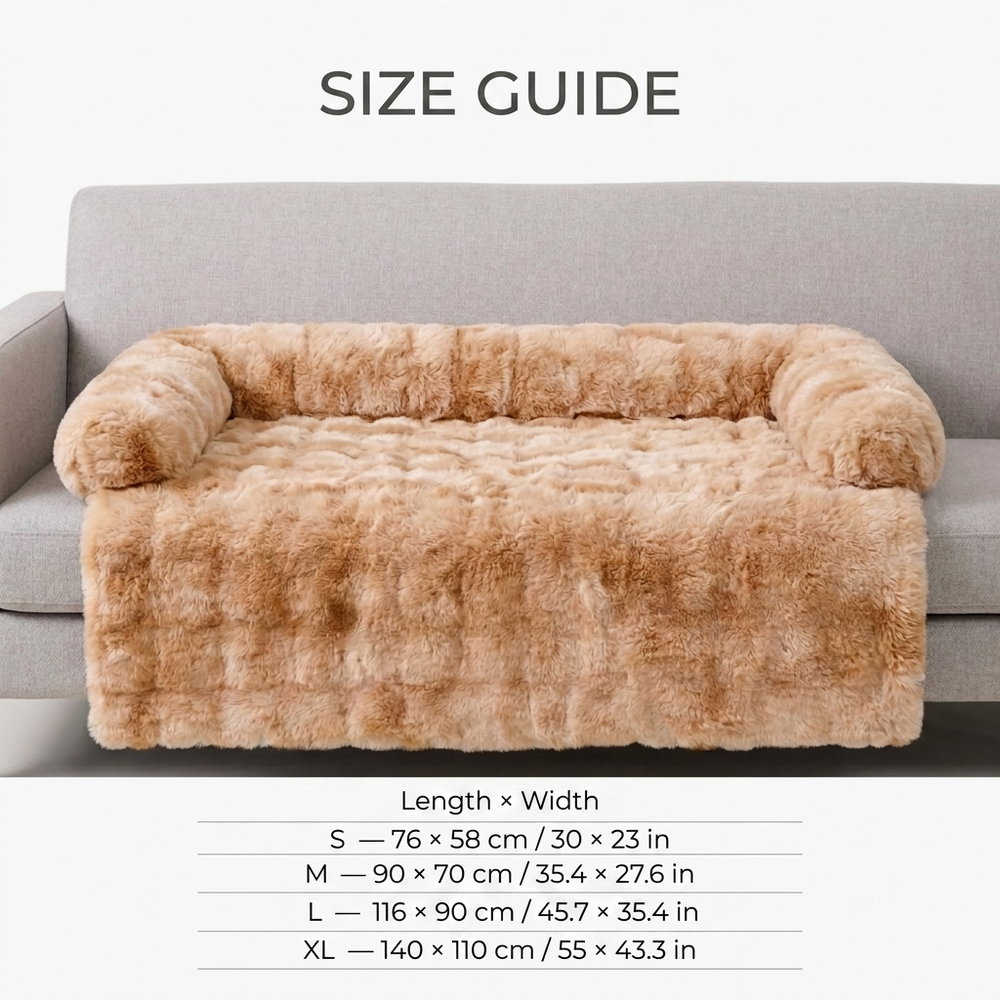 Hush Calming Cat Bed — Size guide