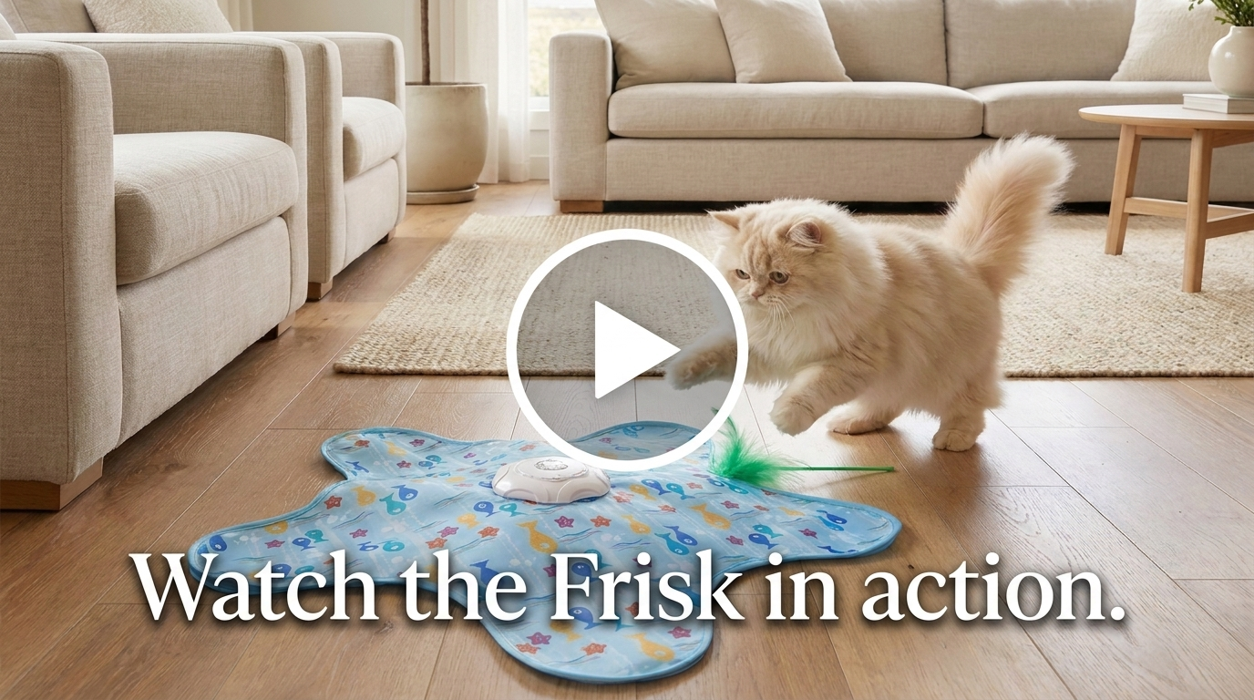 Frisk cat toy video cover