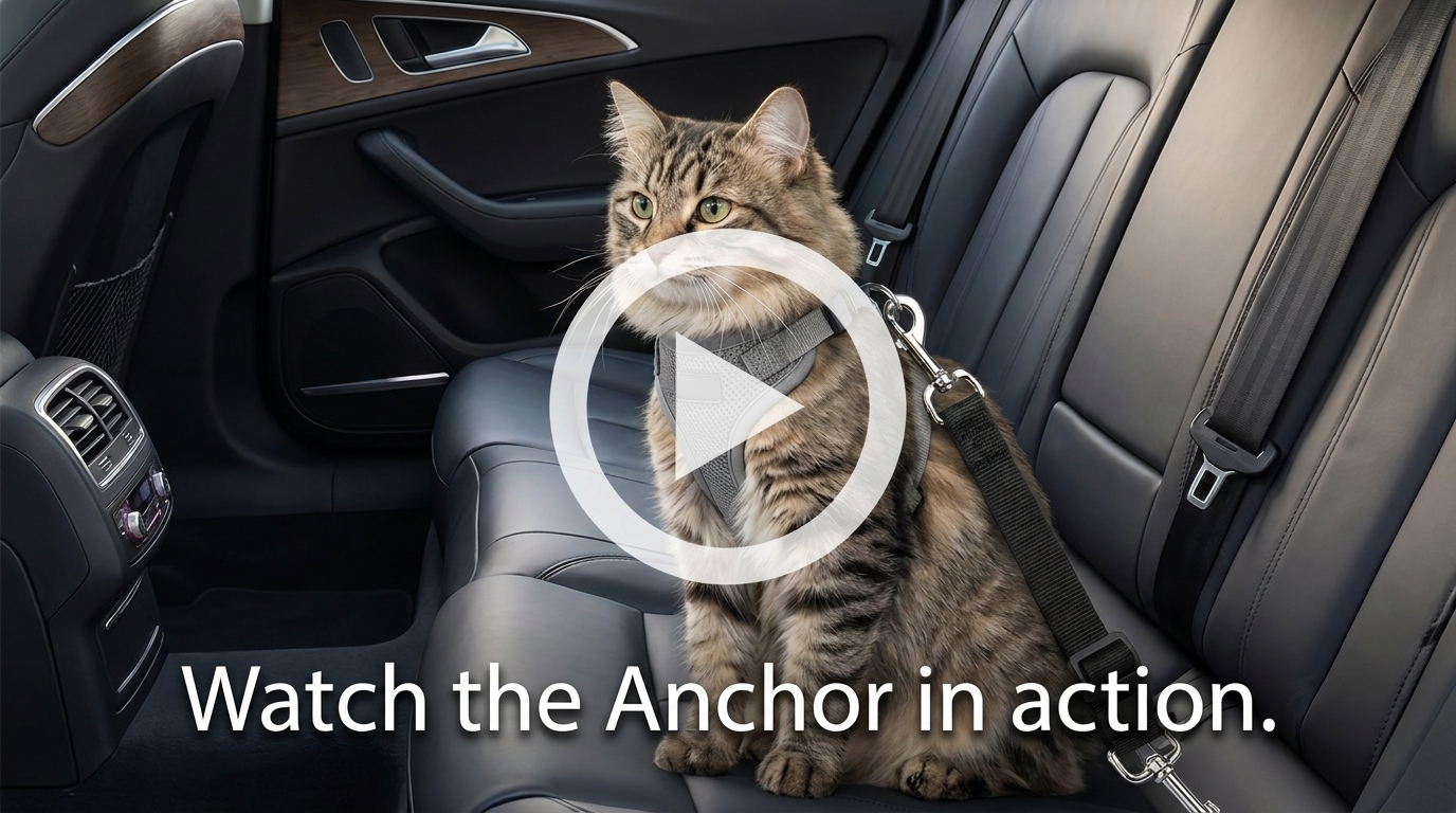 Anchor cat car belt video cover