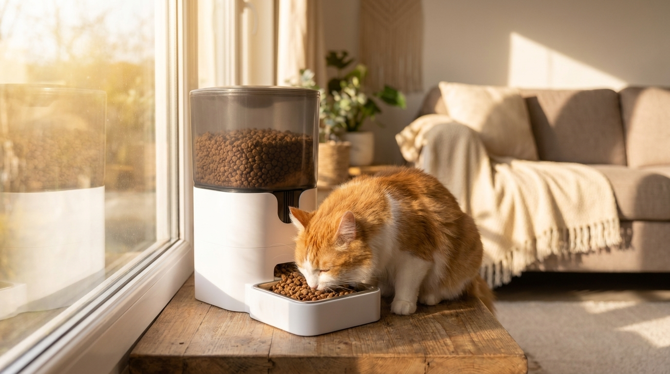 Nova smart cat feeder video cover
