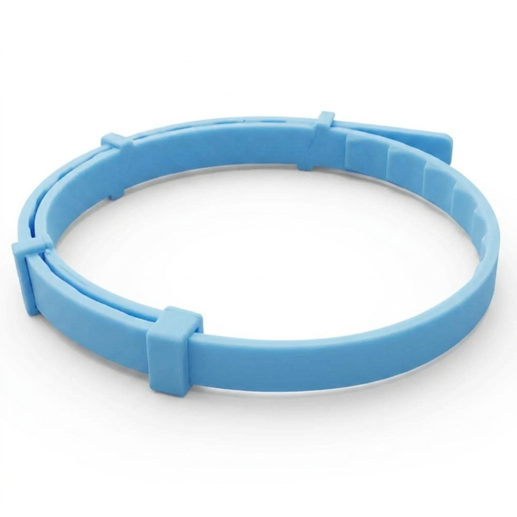 Serene calming cat collar, sky blue