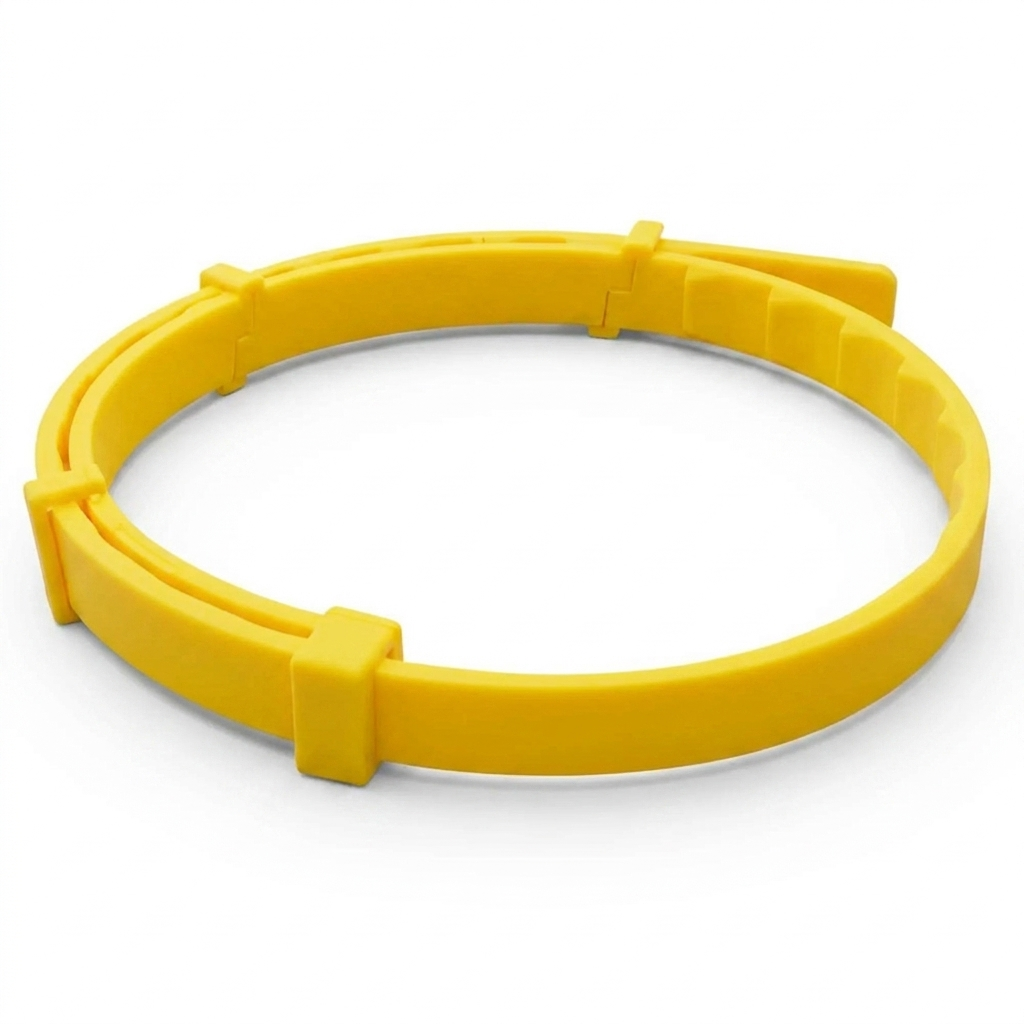 Serene calming cat collar, yellow
