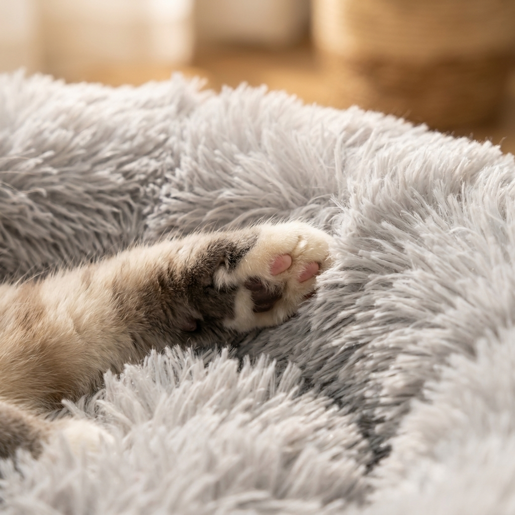 HER COZIEST SPOT, YOUR CLEANEST SOFA
