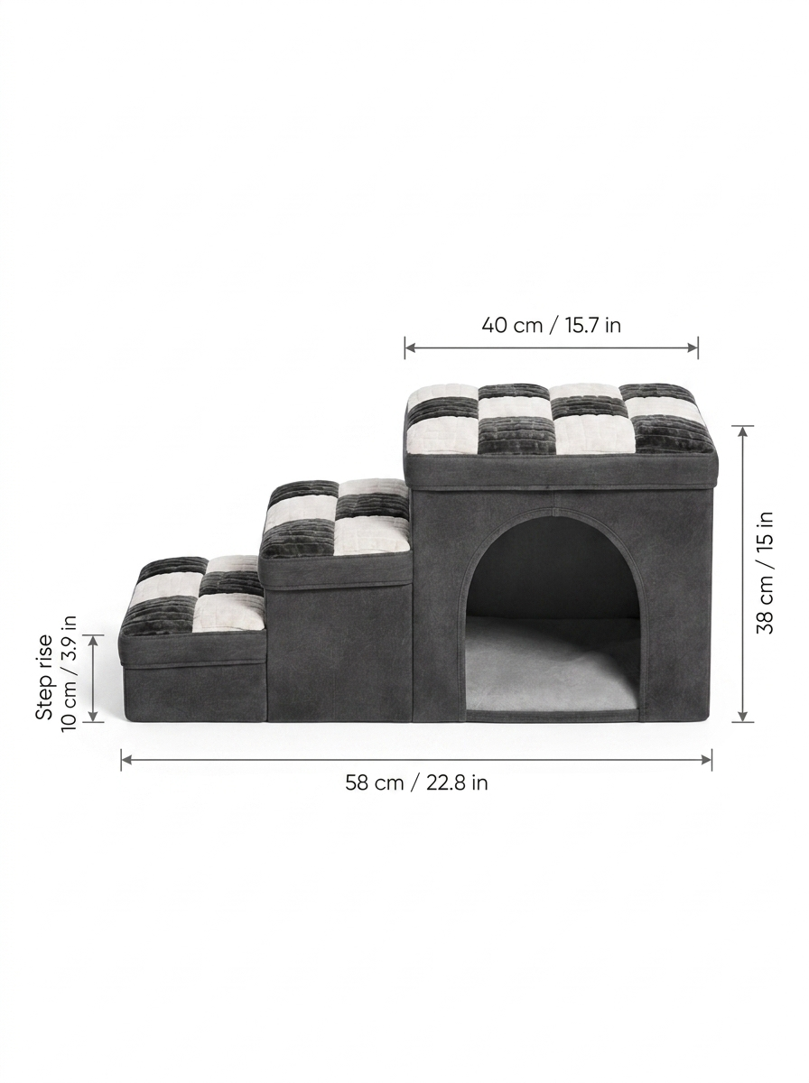 Escala Cat Stairs — Size guide
