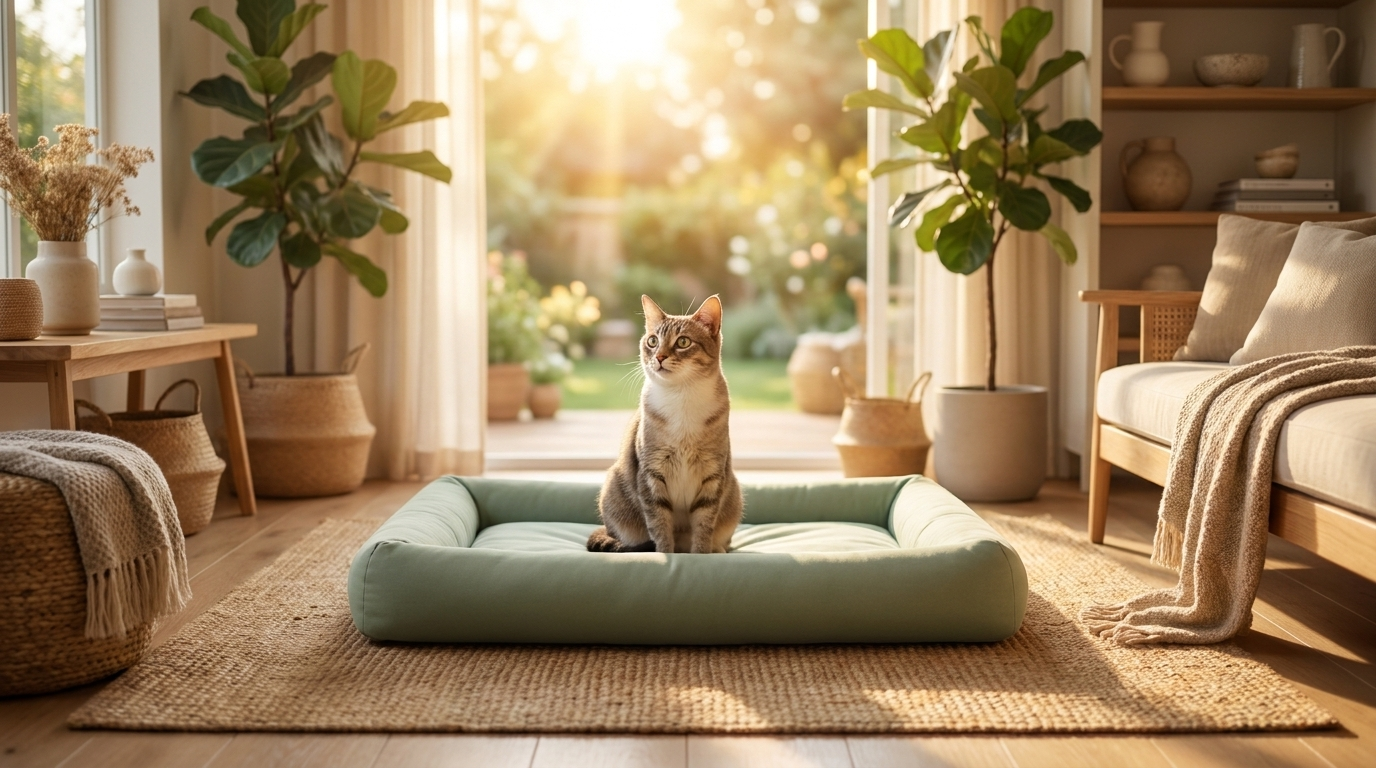 Breeze cooling cat bed video cover