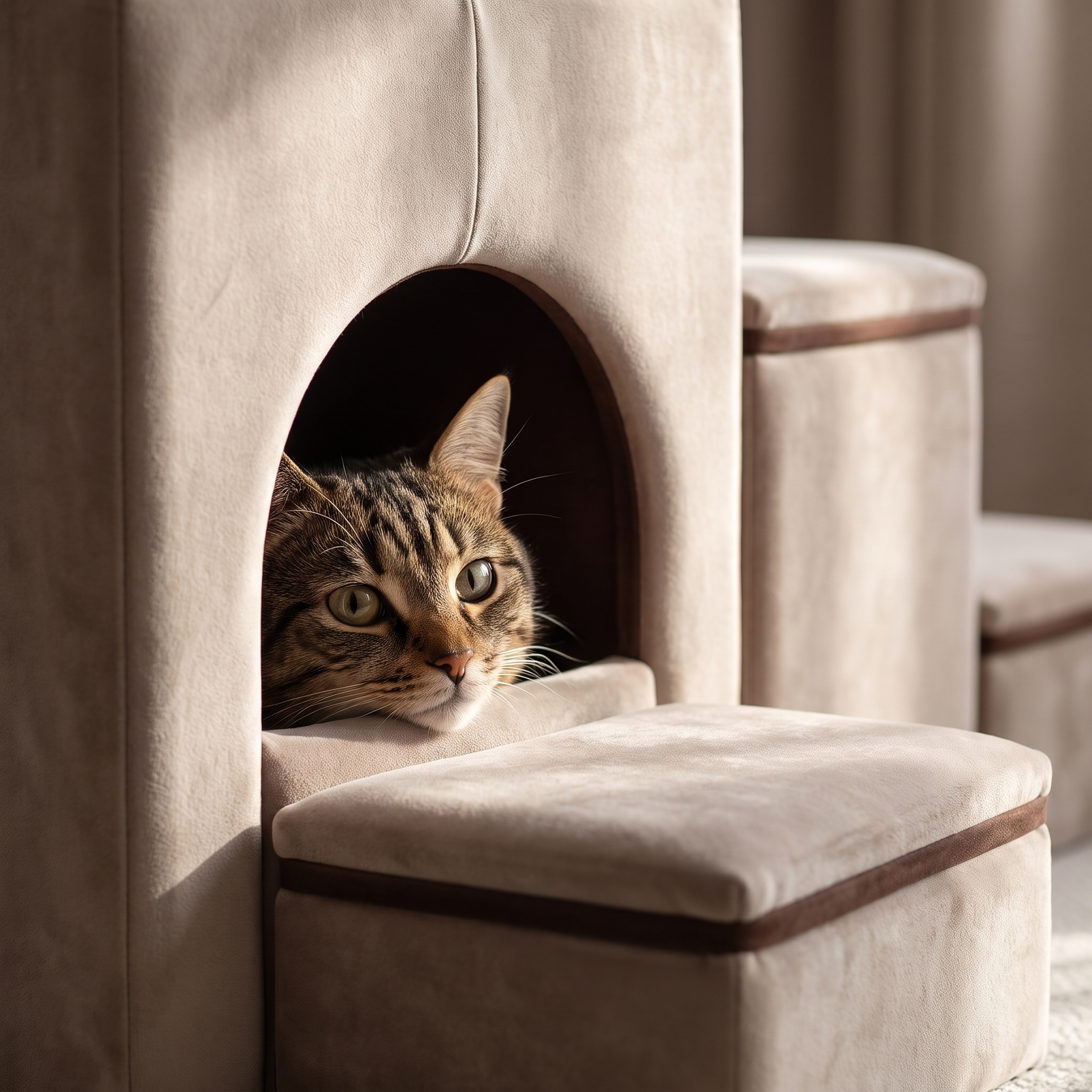 HER OWN COZY DEN