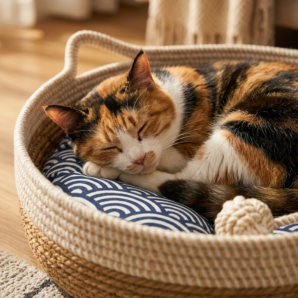 HER COZY WOVEN NOOK