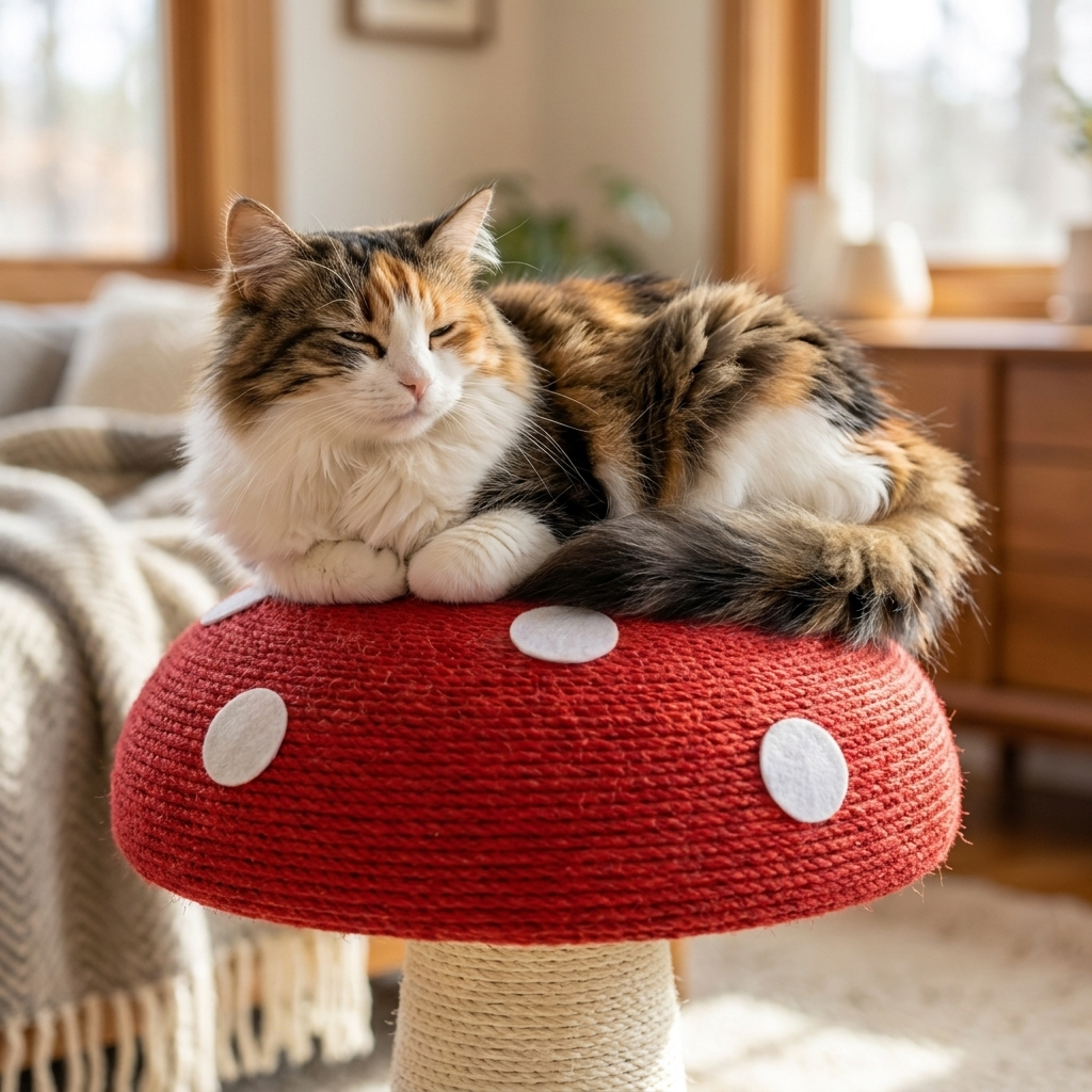 HER LITTLE WOODLAND RETREAT