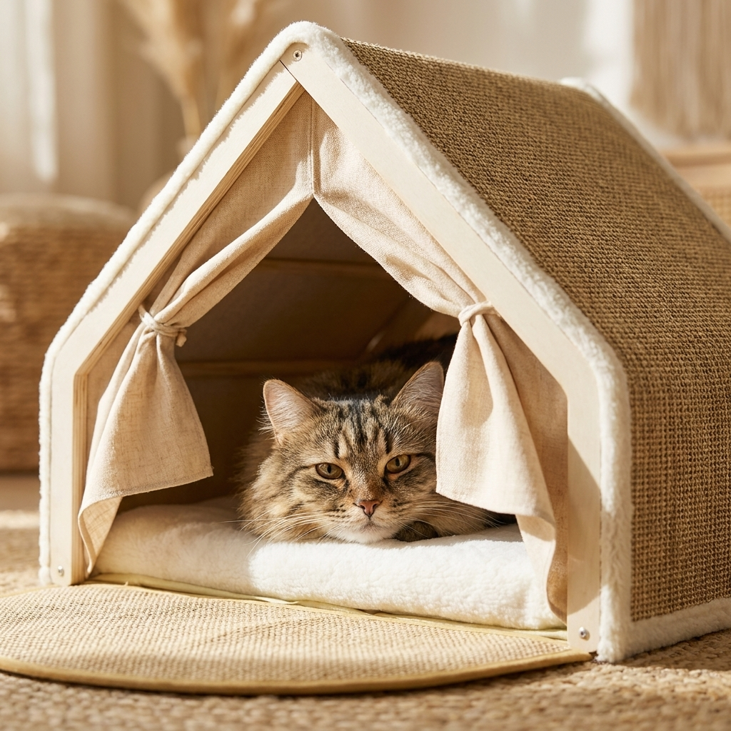 HER COZY LITTLE HIDEAWAY
