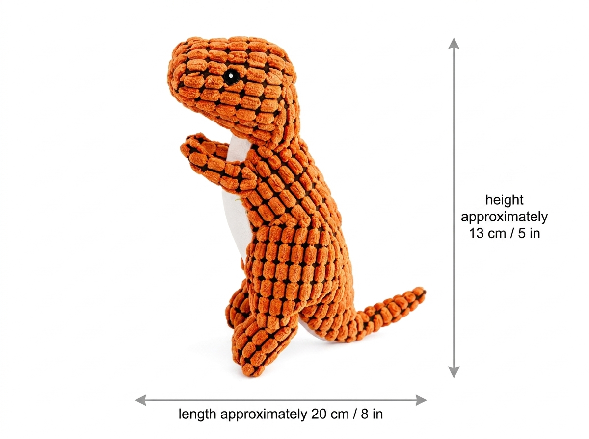Rex Dino cat toy size guide