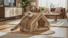 Purrela Gable cat house in action
